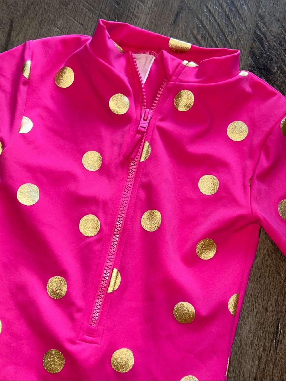 MINI BODEN ONE-PIECE LONG SLEEVE GIRLS SWIMSUIT SIZE 7-8 - Picture 2 of 4